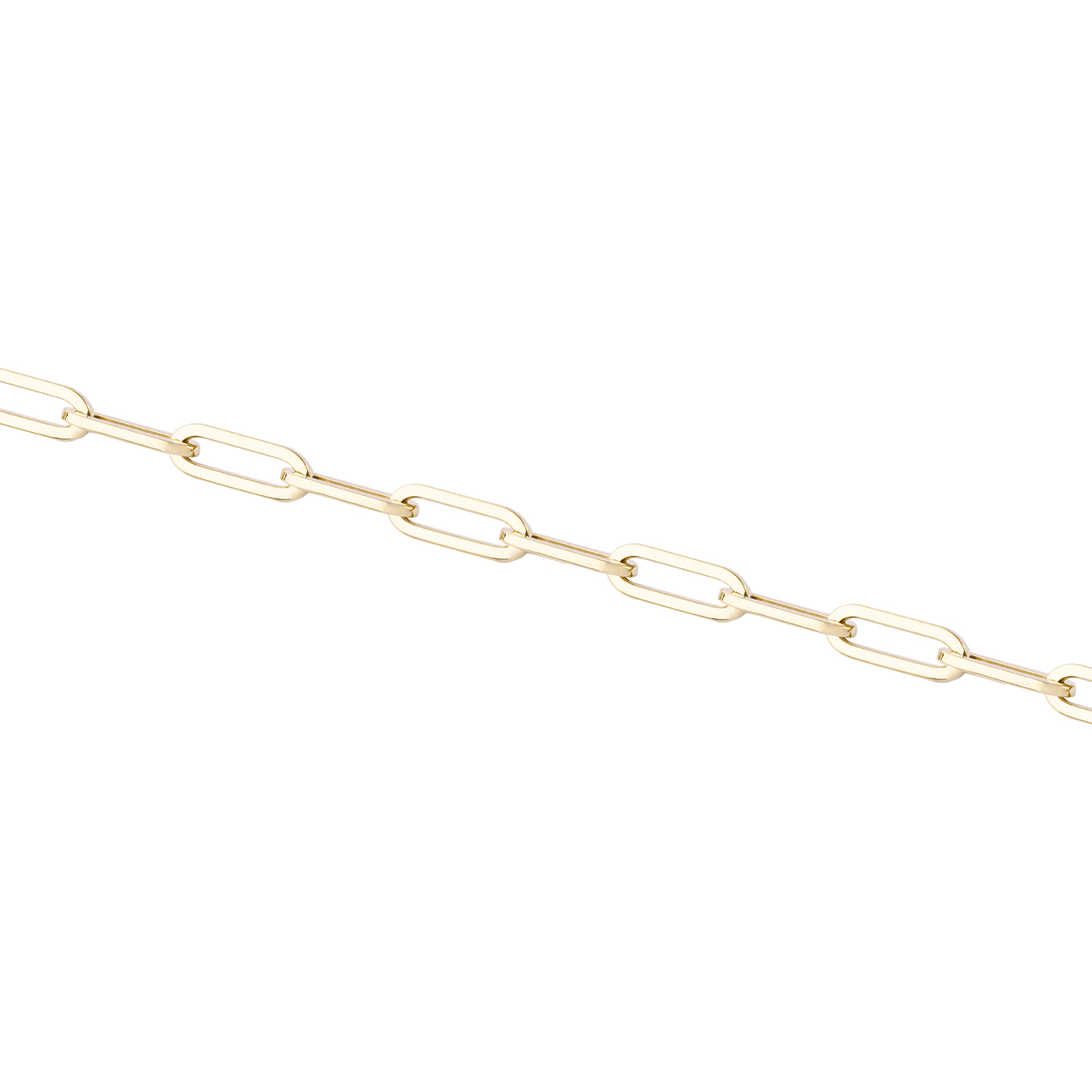 Pulsera de Oro 9kt Eslabones Largos 3