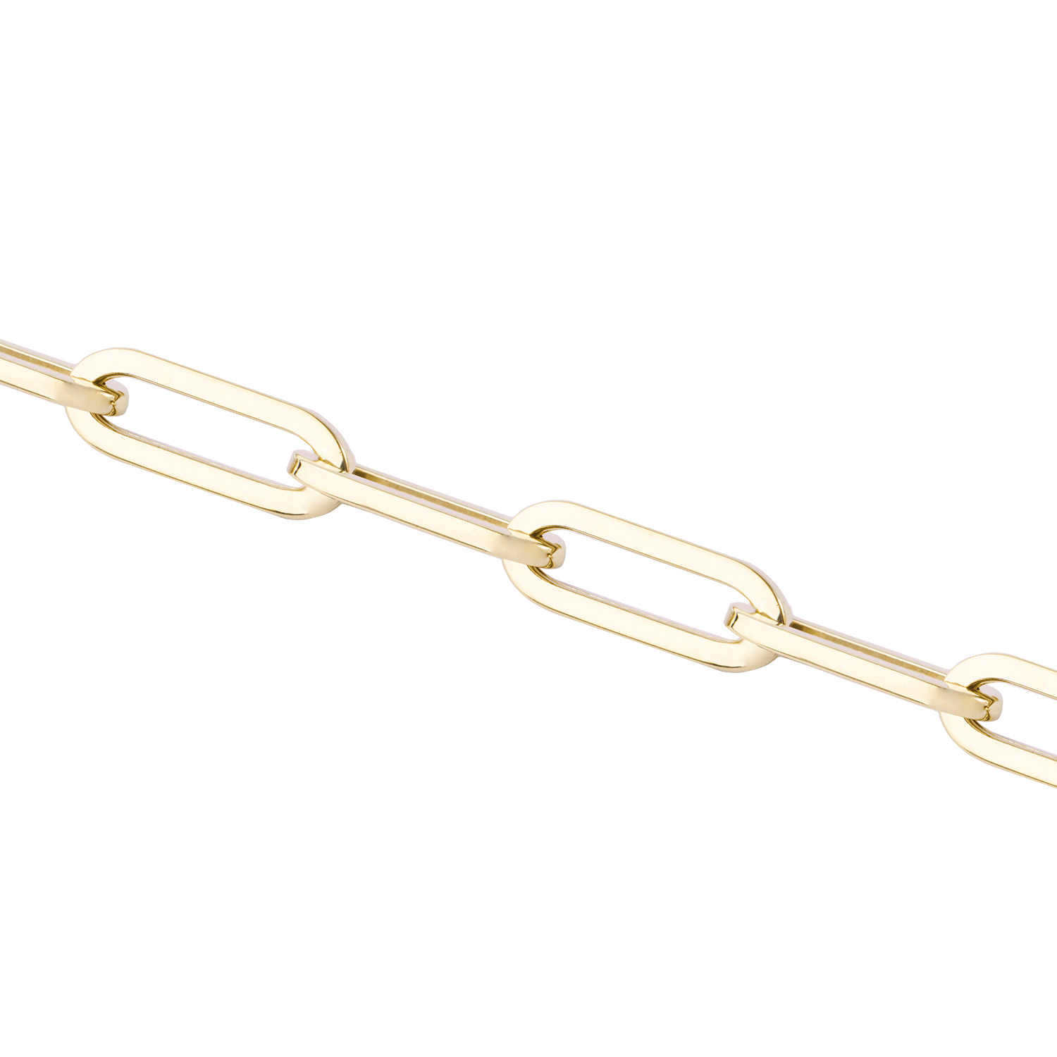 Pulsera de Oro 9kt Eslabones Largos 2