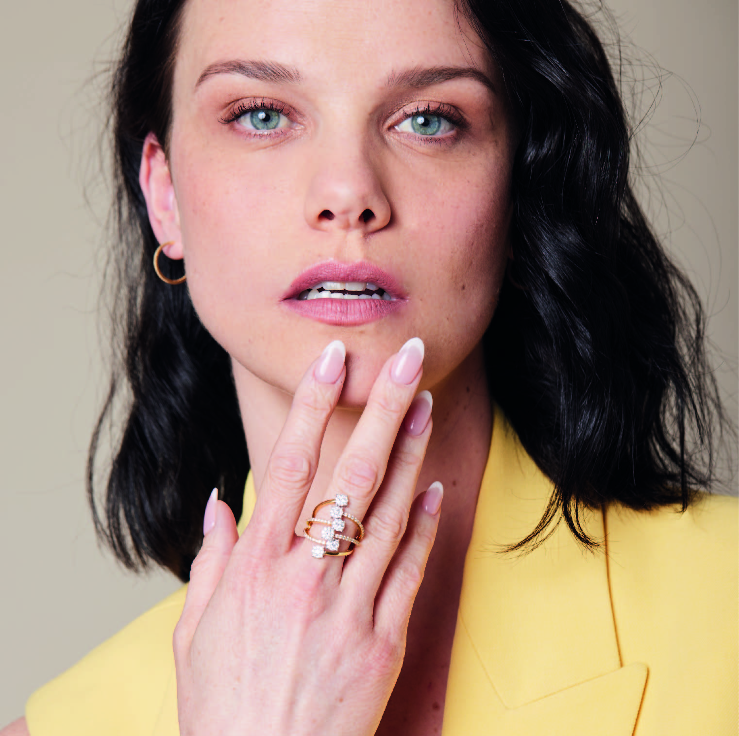 Anillo Oro Amarillo 18kt Diamantes 1,3 Qts | Danielle Costantini 4