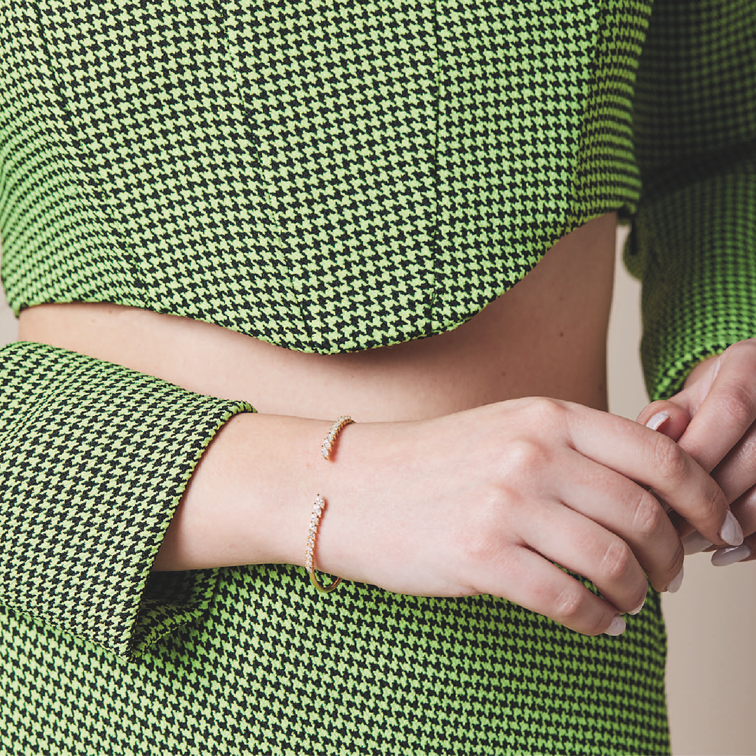 Pulsera Oro Amarillo 18kt Diamantes 1,14 Qts | Danielle Costantini 4