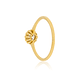 Anillo de Oro 18kt Roseta Circonita 4,0mm  - Miniatura 3