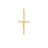 Colgante de Oro 18kt Cruz de Cristo