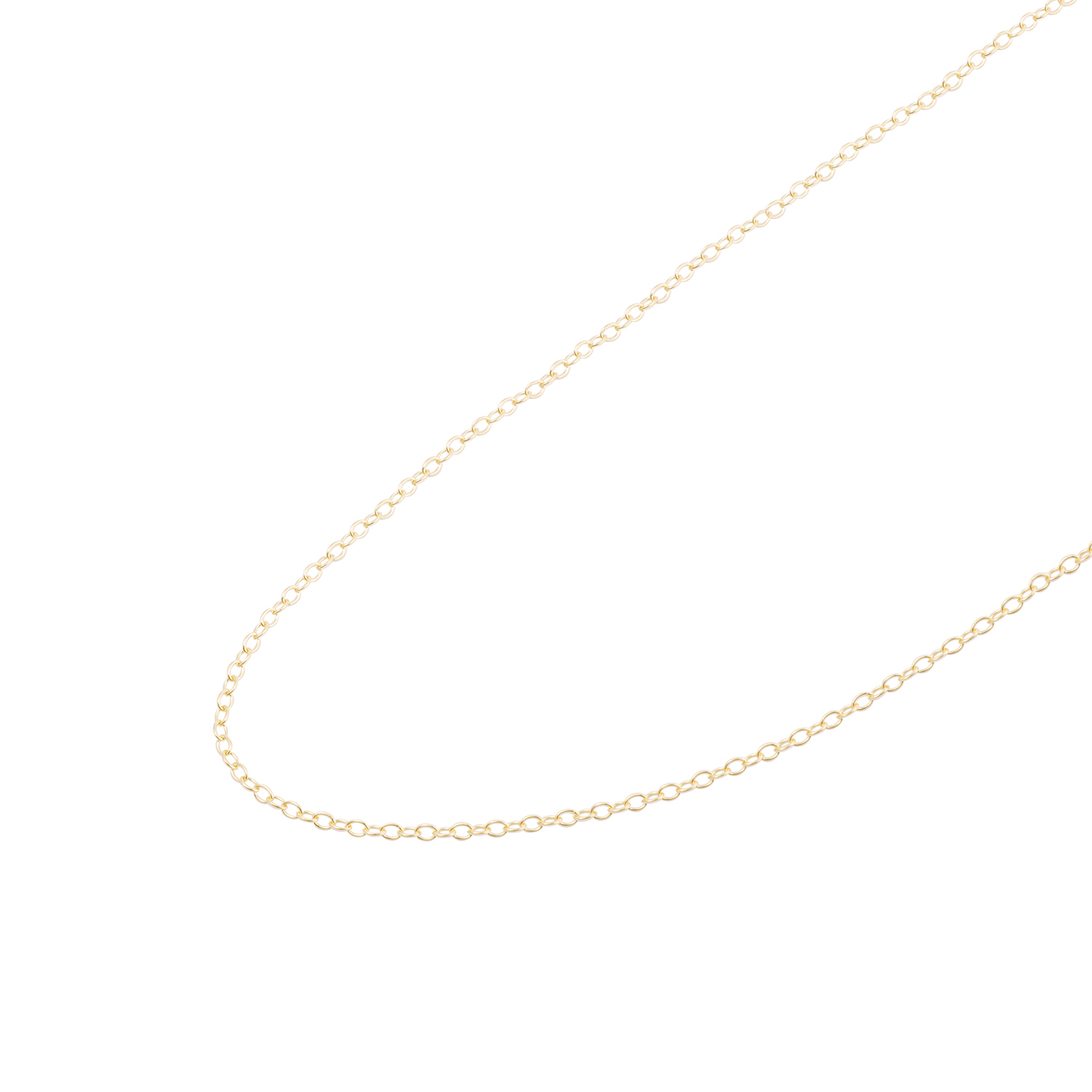 Cadena Oro Amarillo 18kt Limada 1