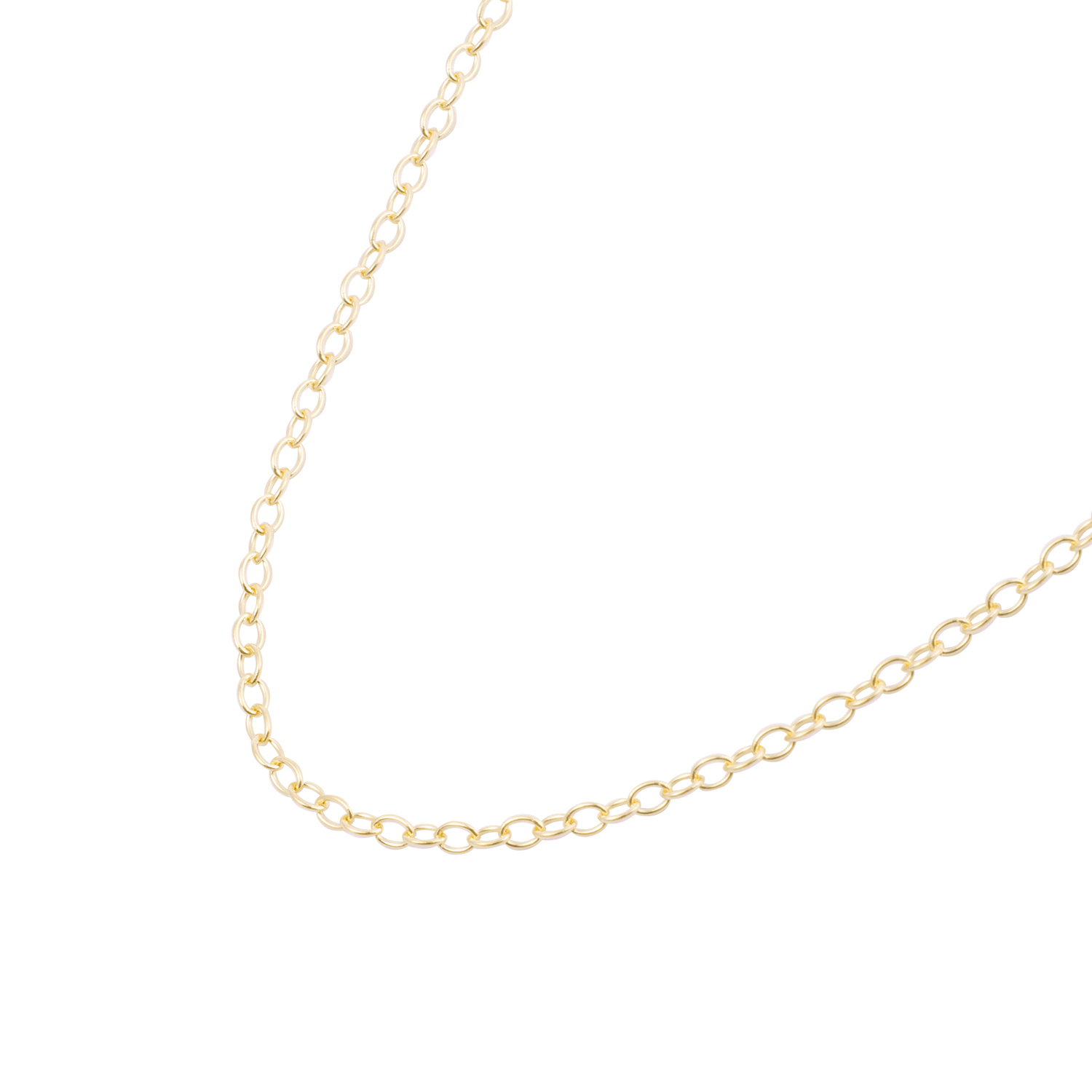 Cadena Oro Amarillo 18kt Limada 2