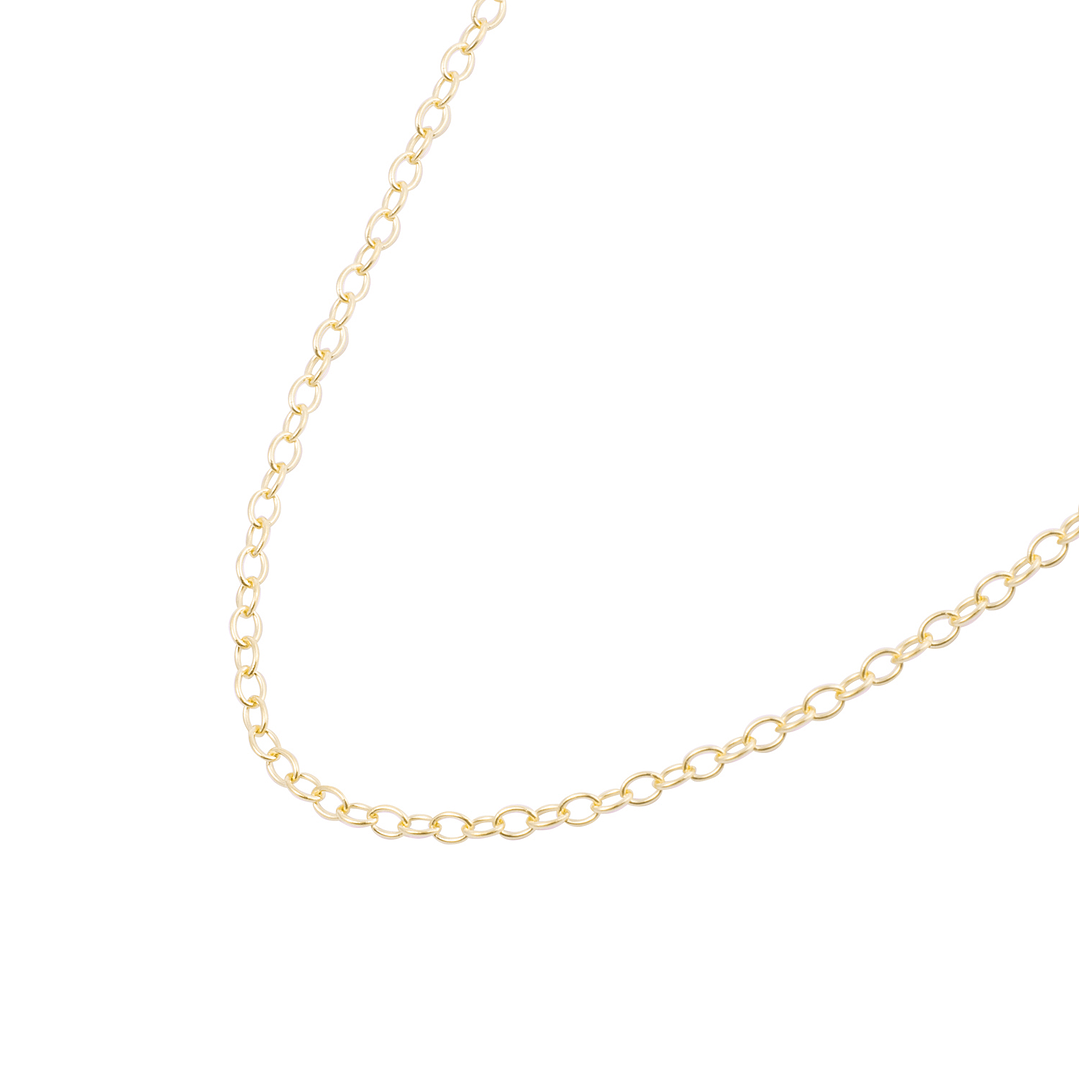 Cadena Oro Amarillo 18kt Limada 2