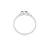 Anillo de compromiso Oro Blanco 18kt Modelo Milán 1x14ptos Diamante Solitario