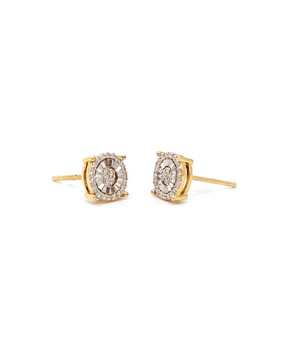 Aros de Oro 18kt Diamantes 162 pts