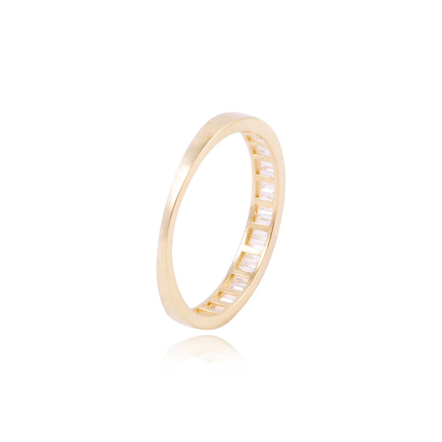 Anillo Compromiso de Oro 18Kt Circón Prince 3