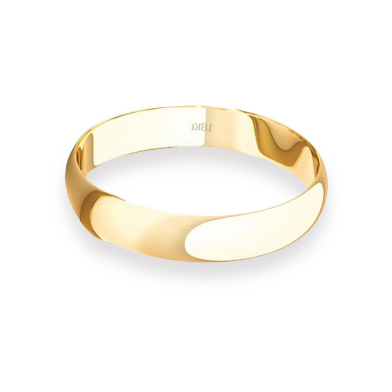 Argolla Matrimonio de Oro Amarillo 18kt Inglés Bari de 3,0mm 2