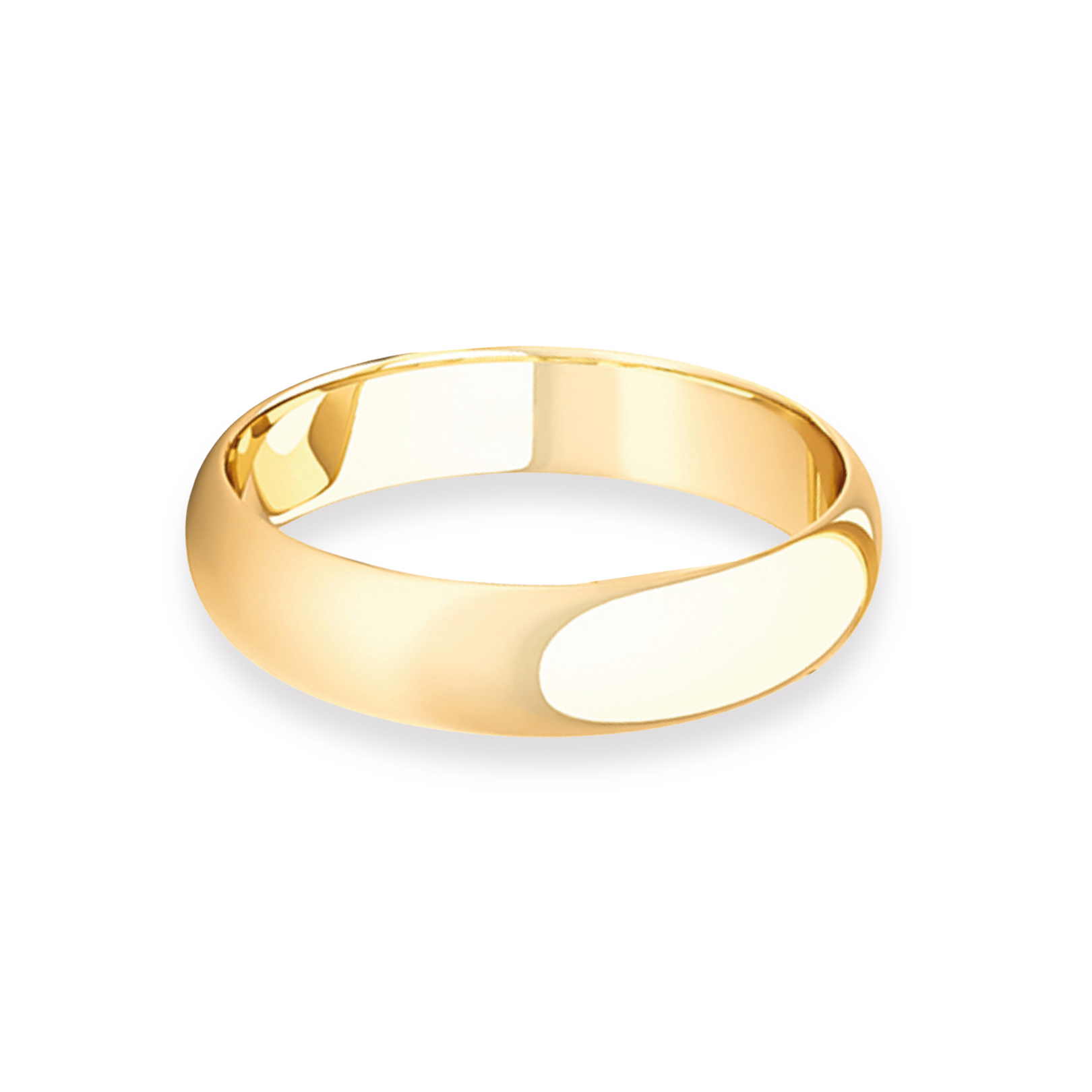 Argolla Matrimonio de Oro Amarillo 18kt Inglés Venecia de 3,5mm 2