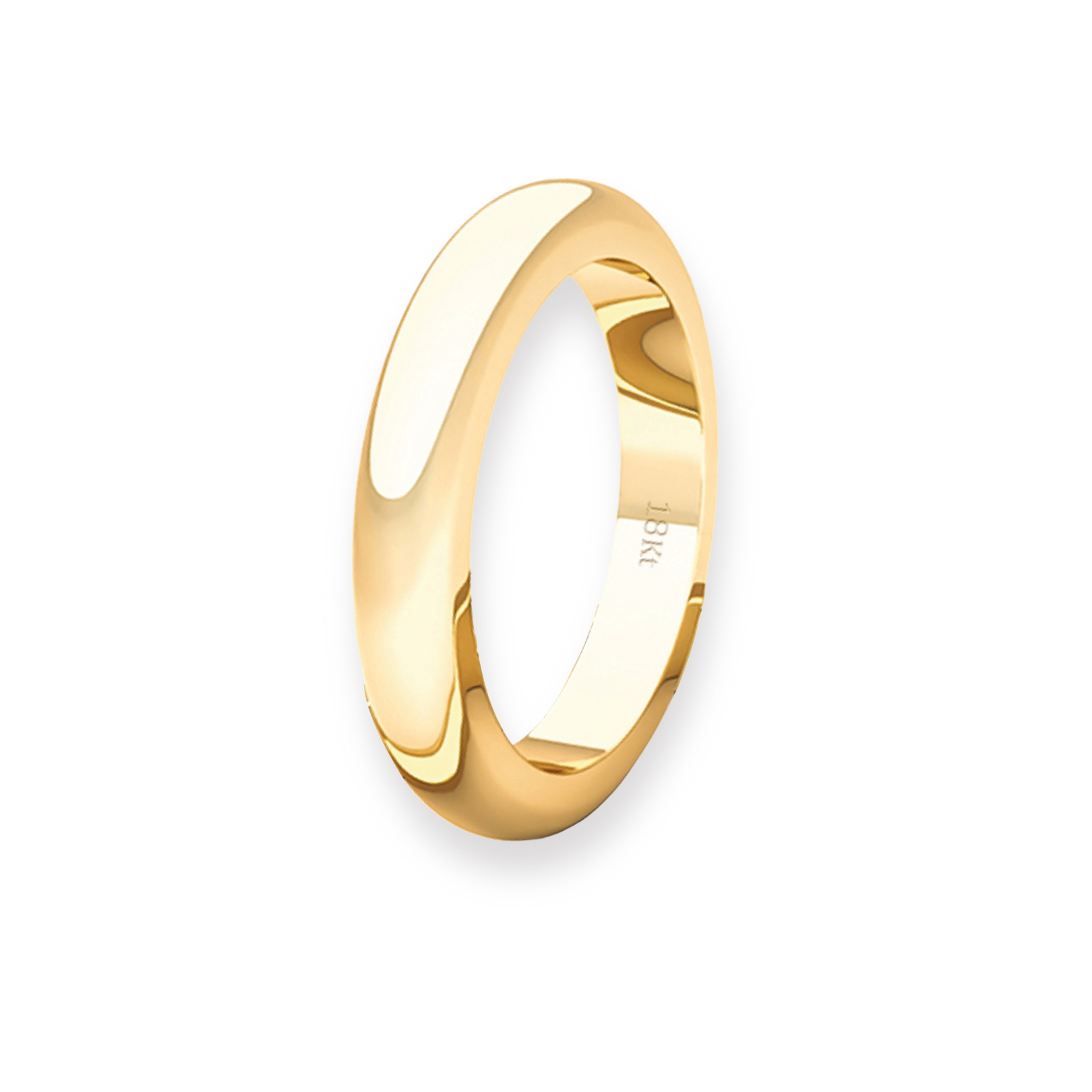 Argolla Matrimonio de Oro Amarillo 18kt Inglés Padua 3,0mm 1