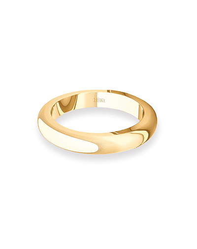 Argolla de Oro 18kt Modelo Ingles PADUA 3,0mm Oro Amarillo