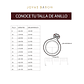 Argolla Matrimonio de Oro Blanco 18kt Inglés Bari de 3,0mm - Miniatura 4