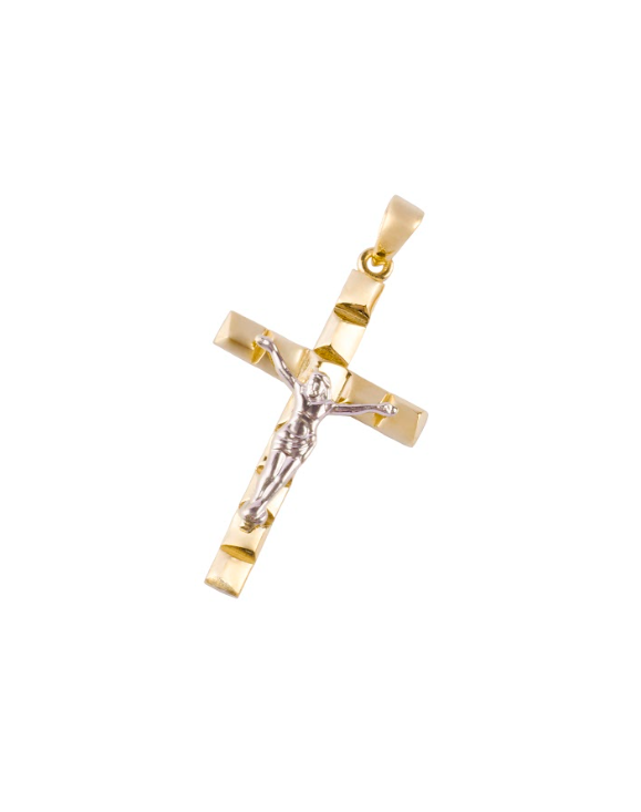 Colgantes de Oro 18kt Modelo Cruz Mediana 1