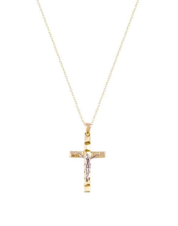 Colgantes de Oro 18kt Modelo Cruz Mediana 2