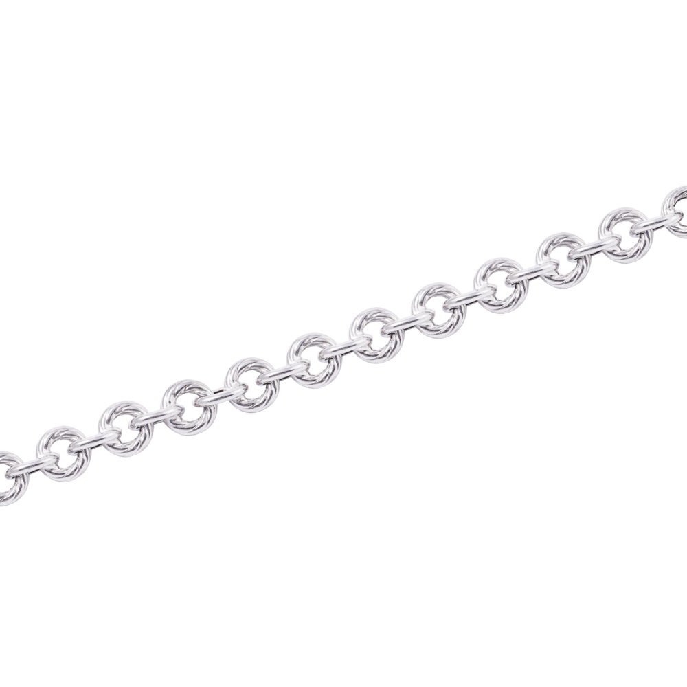 Pulsera de Plata Esterlina 925 Eslabones Facetados 2