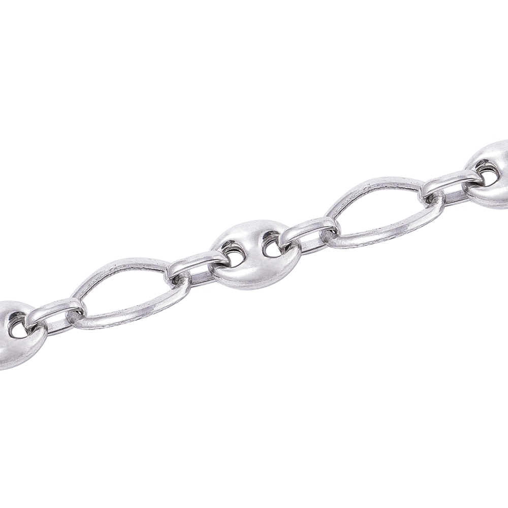 Pulsera de Plata Esterlina 925 Eslabones Grandes 3