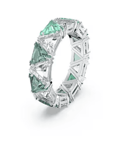 Anillo Swarovski Cóctel Matrix Verde