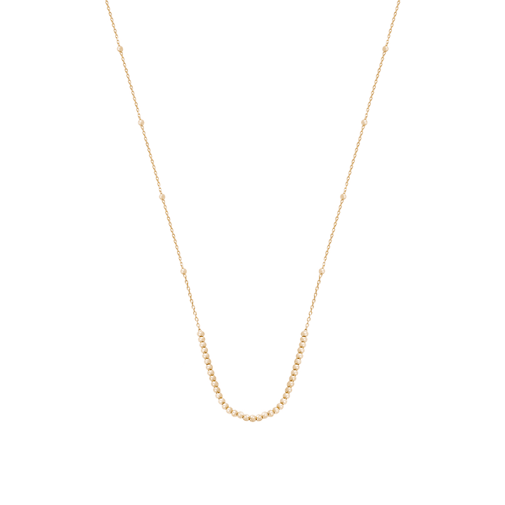 Collar de Oro 18kt Bolitas 3