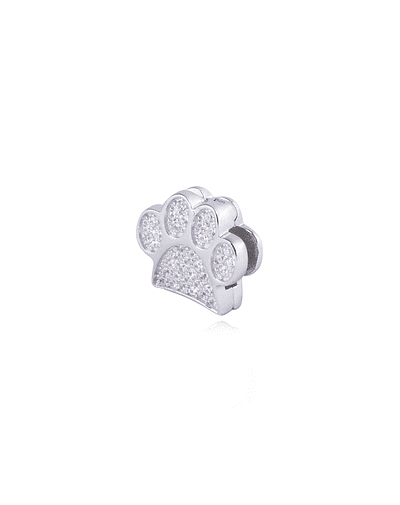 Dije de Plata broche Huellita con circón