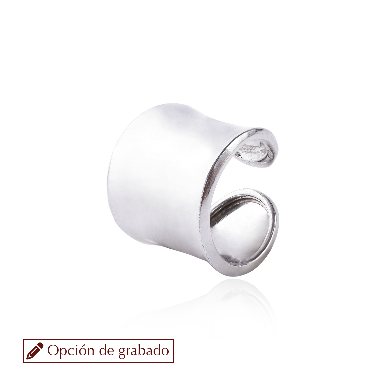 Anillo de Plata Esterlina 925 Tubo 1