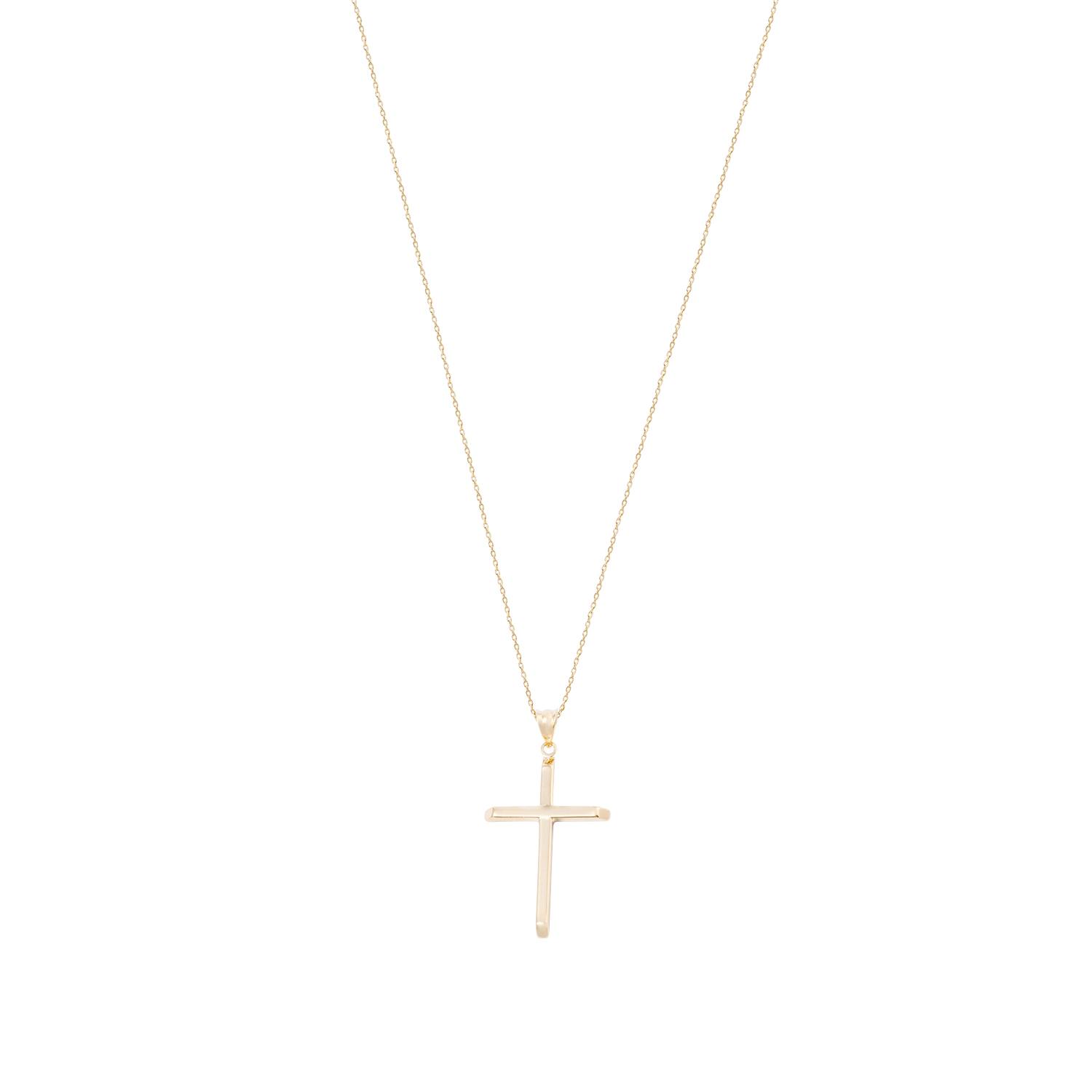 Colgante de Oro 18kt Cruz 35MM 3