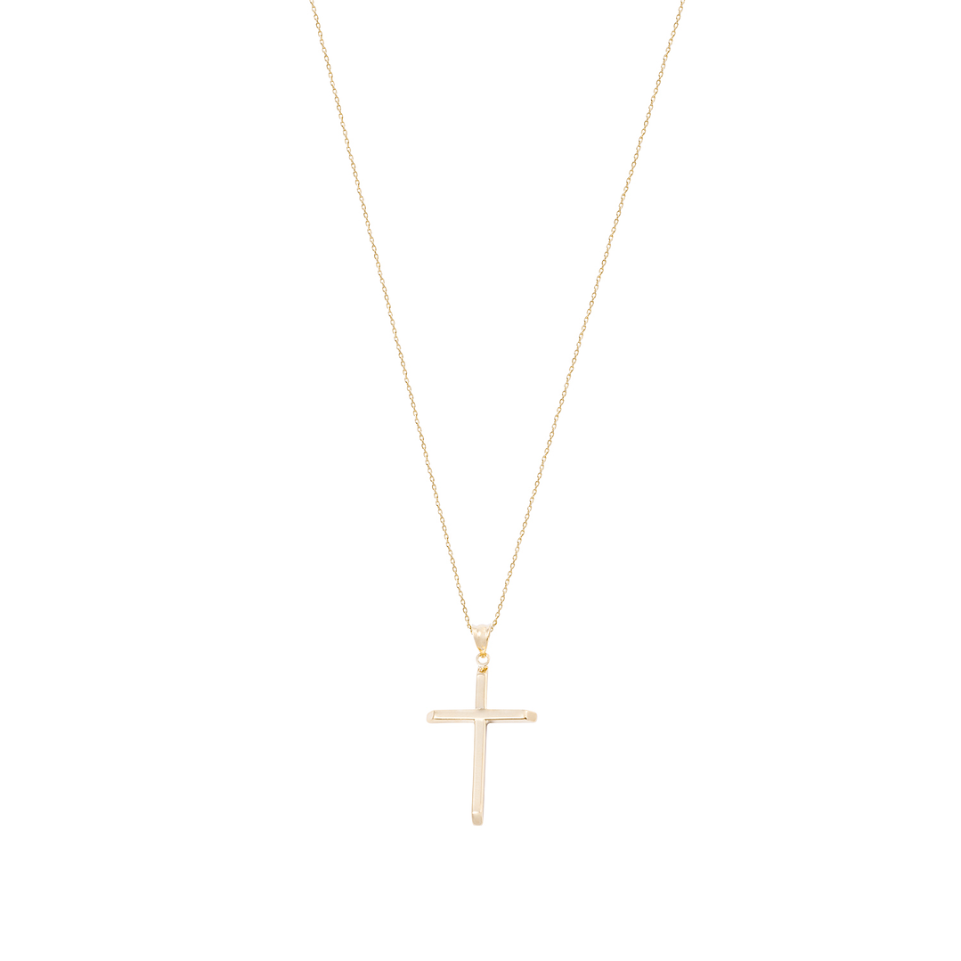 Colgante de Oro 18kt Cruz 35MM 3