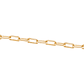 Pulsera Plata Esterlina 925 Eslabón Grueso Bañado Oro 14kt - Miniatura 3
