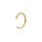 Piercing de Plata Esterlina 925 Earcuff delgado Bañado en Oro 14kt - Miniatura 3