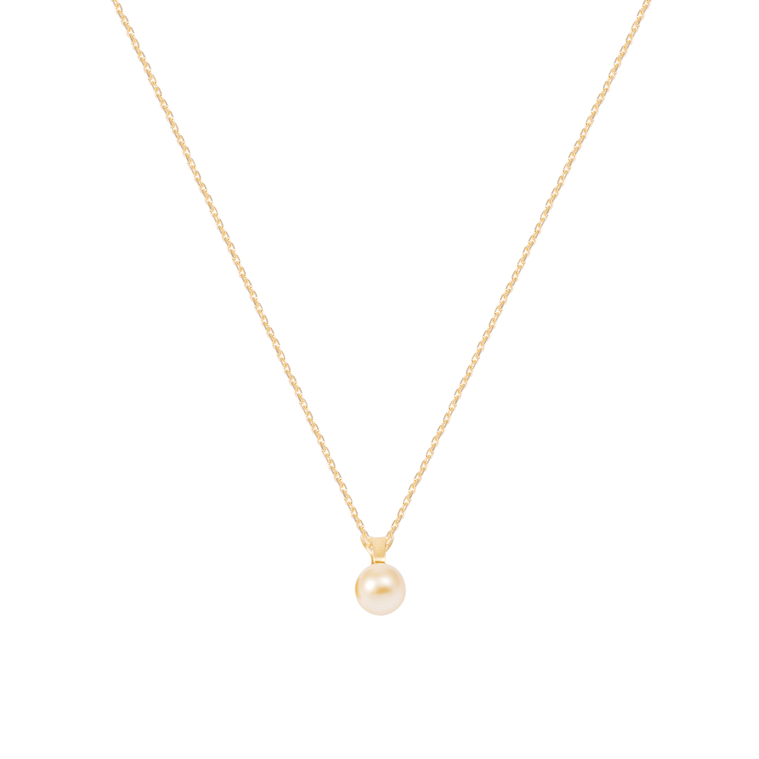 Colgante Oro Amarillo 18kt Perla Cultivada 11mm 3