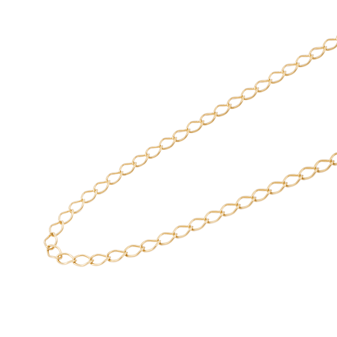 Cadena Oro Amarillo 18 kt Eslabones Rombos 1