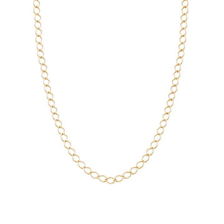 Cadena Oro Amarillo 18 kt Eslabones Rombos 3