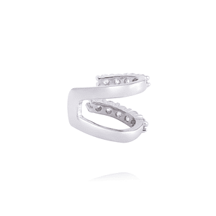 Piercing de Plata Esterlina 925 Earcuff doble