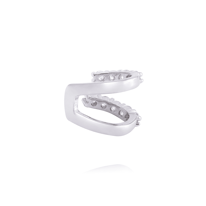 Piercing de Plata Esterlina 925 Earcuff doble 1