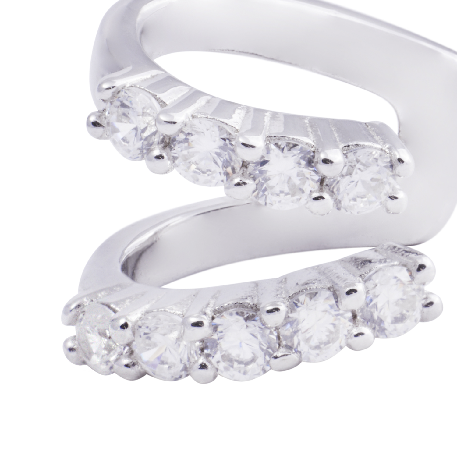 Piercing de Plata Esterlina 925 Earcuff doble 2