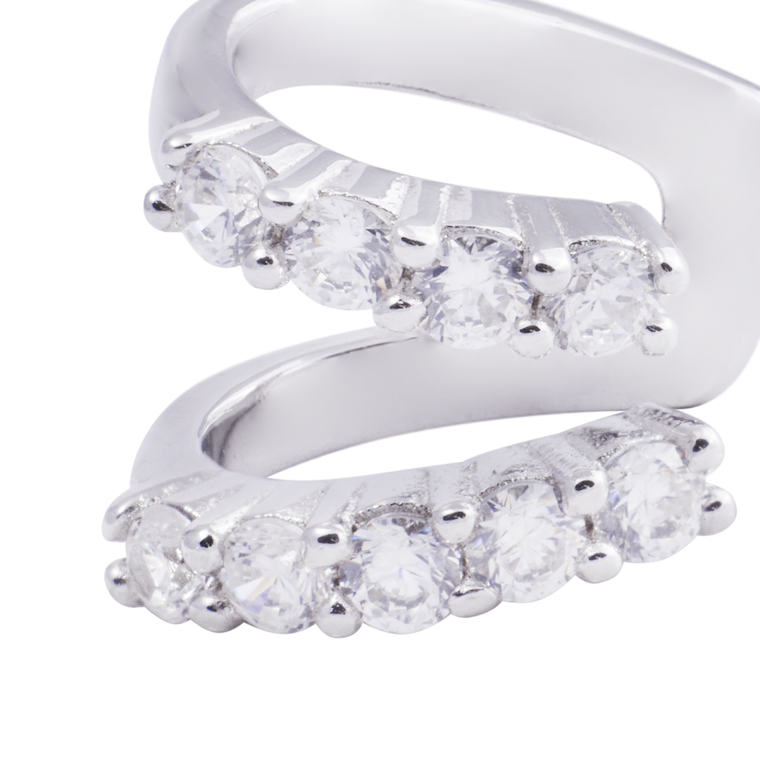 Piercing de Plata Esterlina 925 Earcuff doble 2