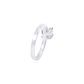 Anillo Compromiso Oro Blanco 18kt Diamante Solitario 90pts - Miniatura 3