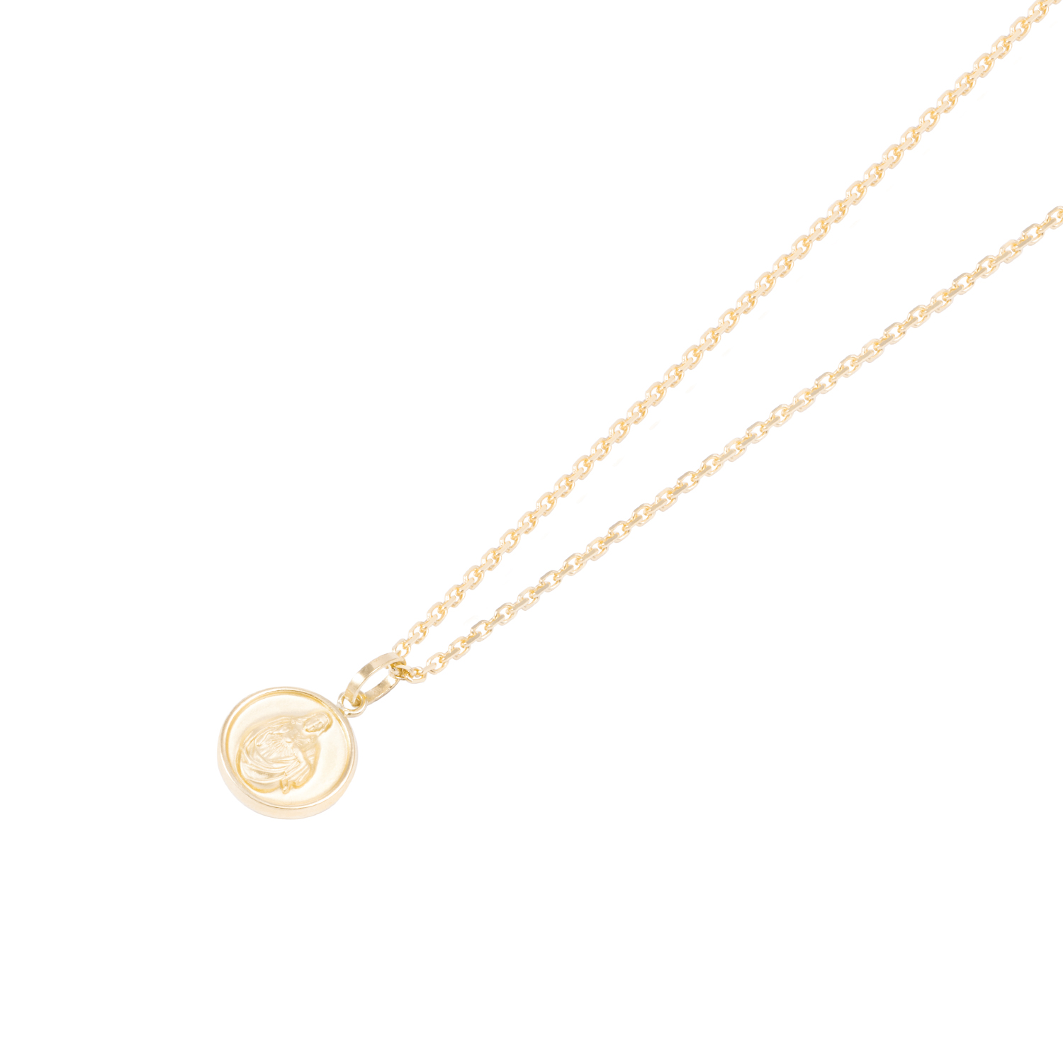Colgante Oro Amarillo 18kt Escapulario 3
