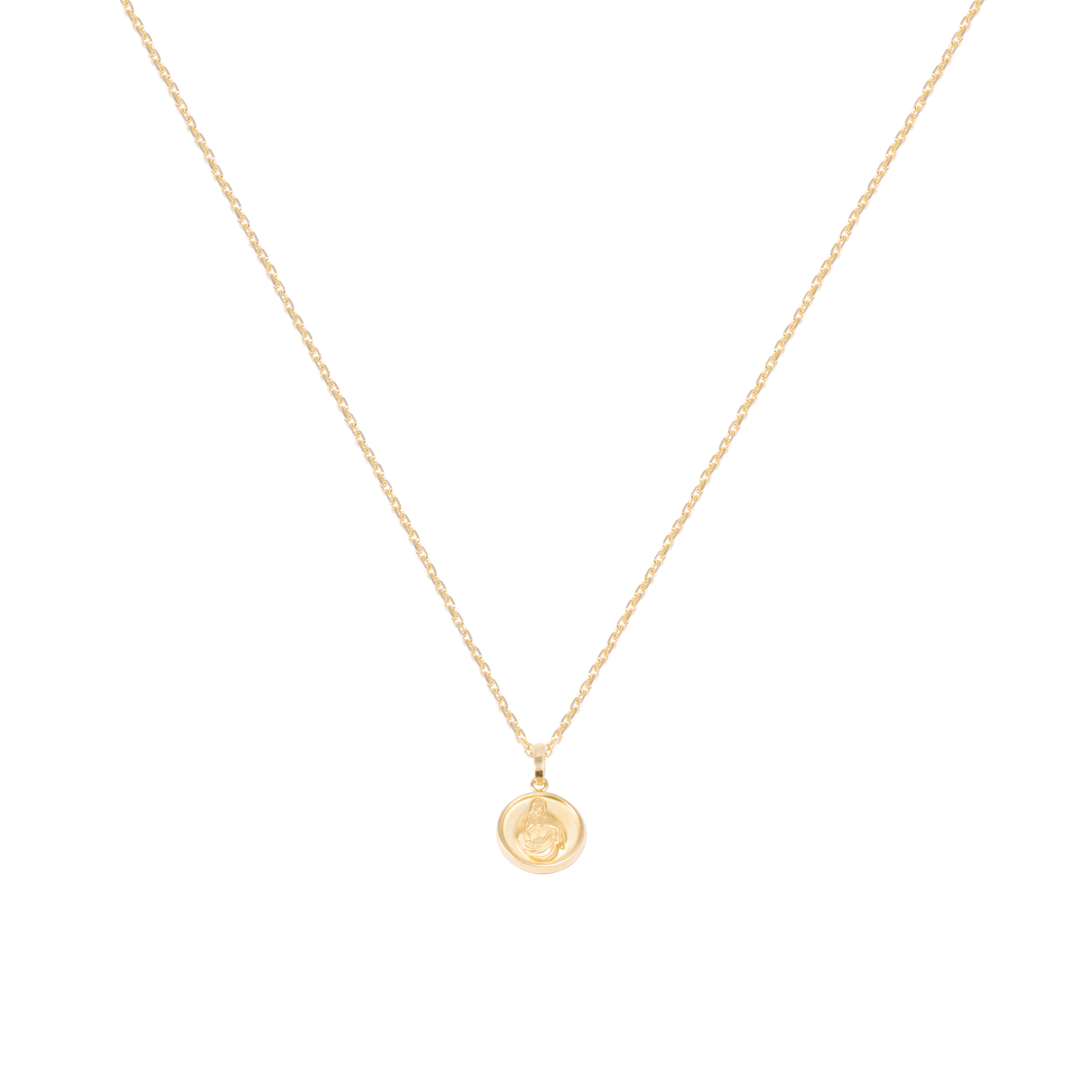 Colgante Oro Amarillo 18kt Escapulario 4