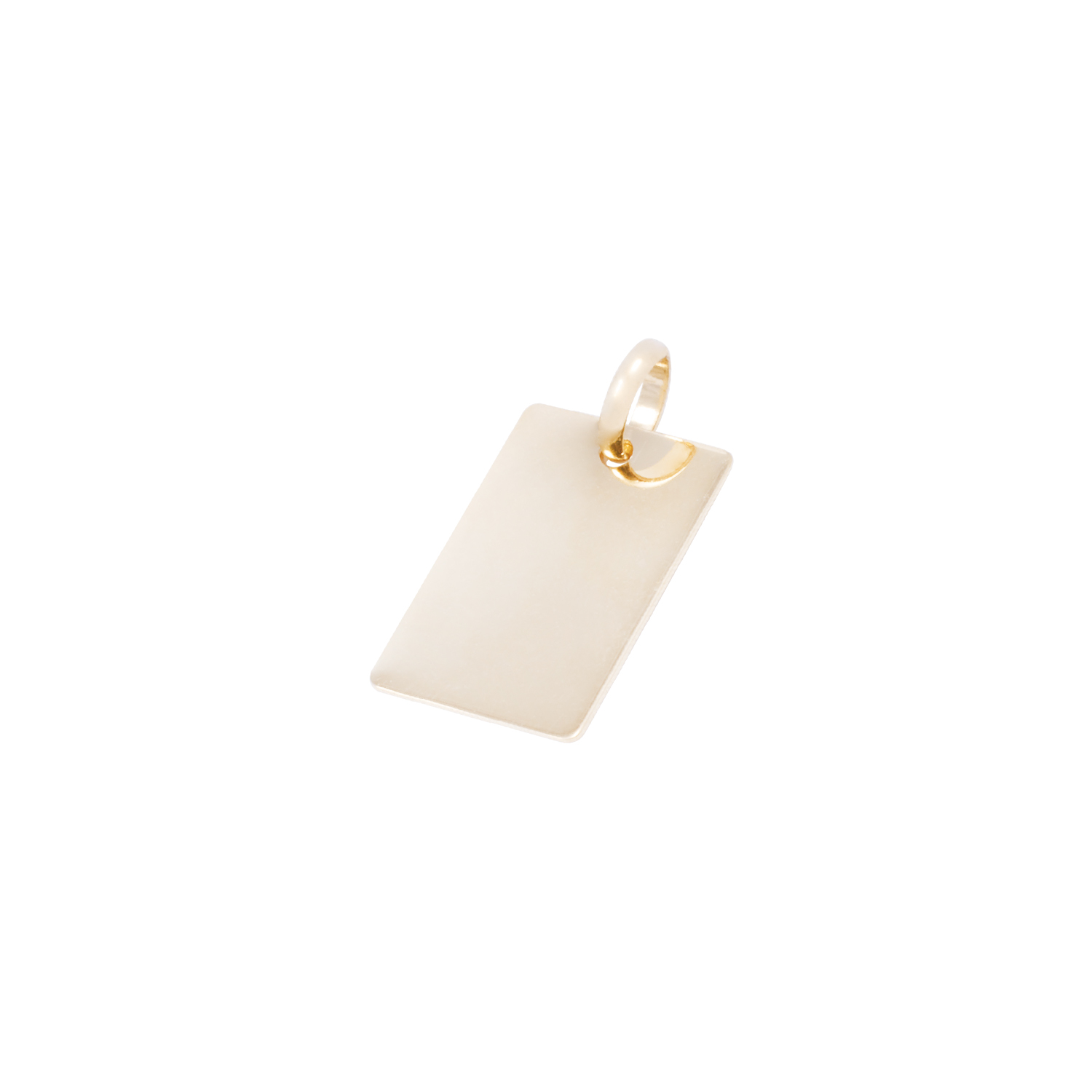 Colgante Oro Amarillo 18kt Placa 15x10mm 1