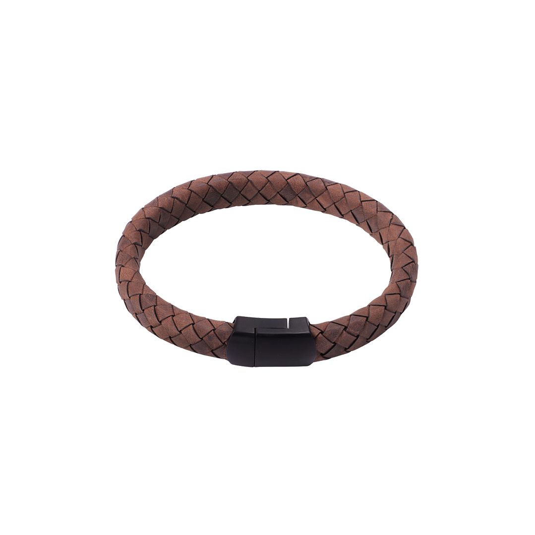 Pulsera de cuero Seth Milan Clara 1