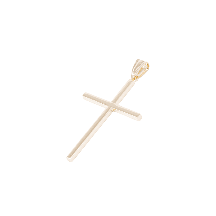 Colgante Oro Amarillo 18kt Cruz Fina 1