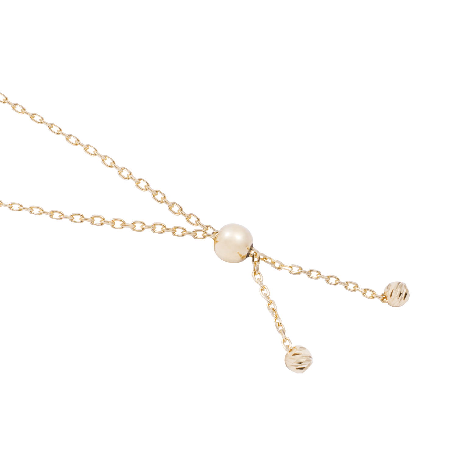 Pulsera Oro Amarillo 18kt Detalles Tricolor Ajustable 3