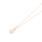 Colgante de Oro Amarillo 18kt Dije Ancla Bicolor - Miniatura 3
