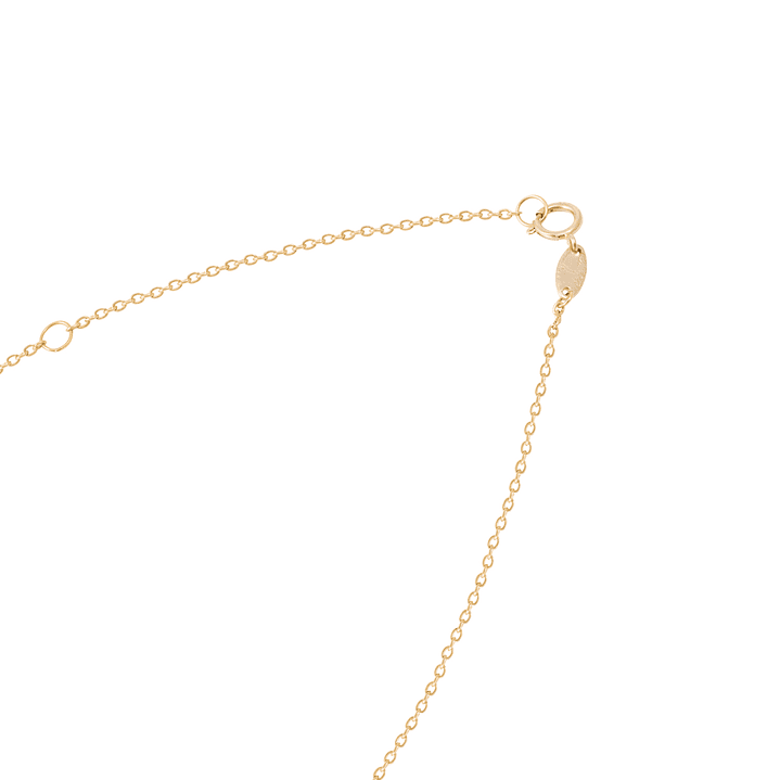 Collar de Oro Amarillo 18kt Tricolor con Esferas Centricas 3