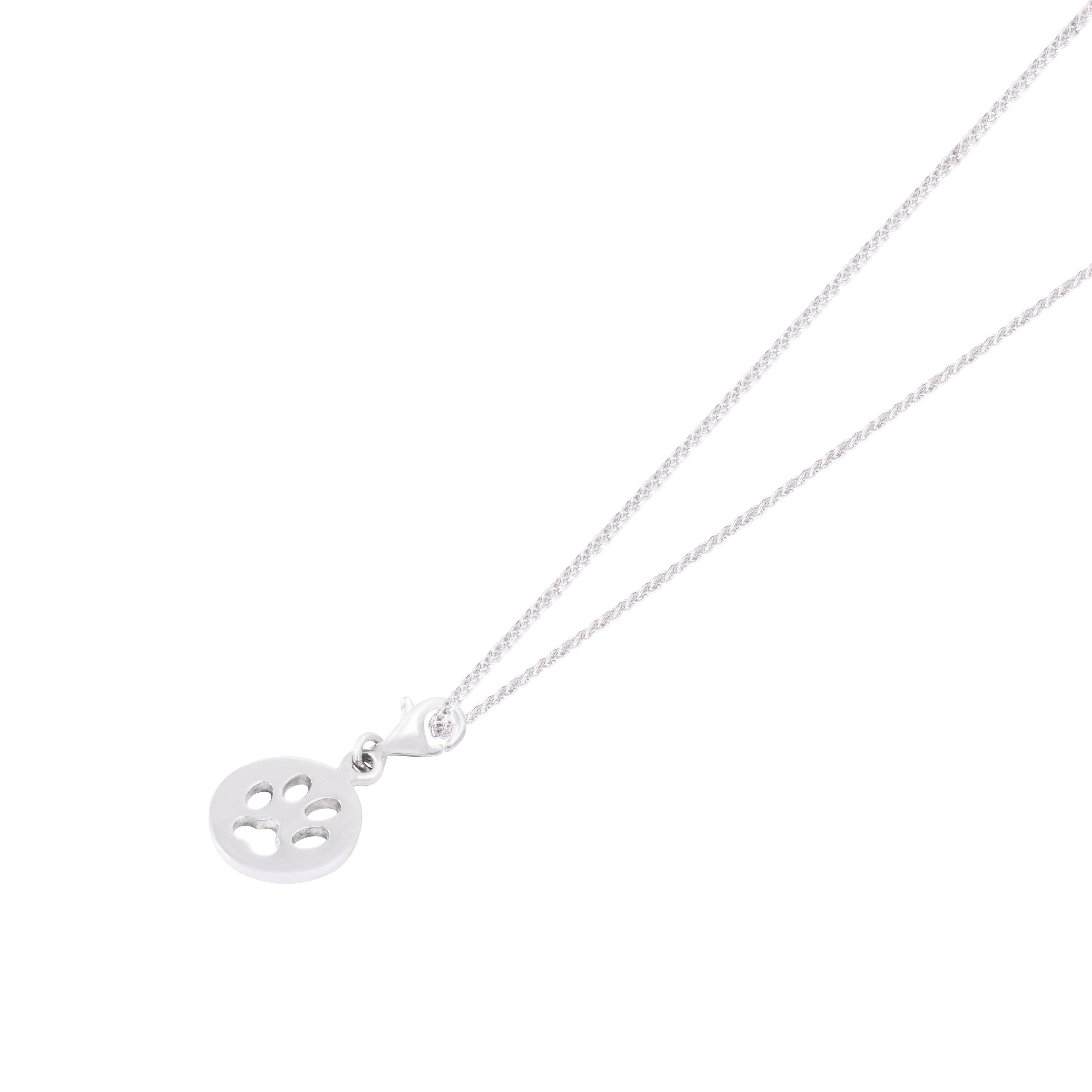 Colgante de Plata Esterlina 925 Patita de Perro 3