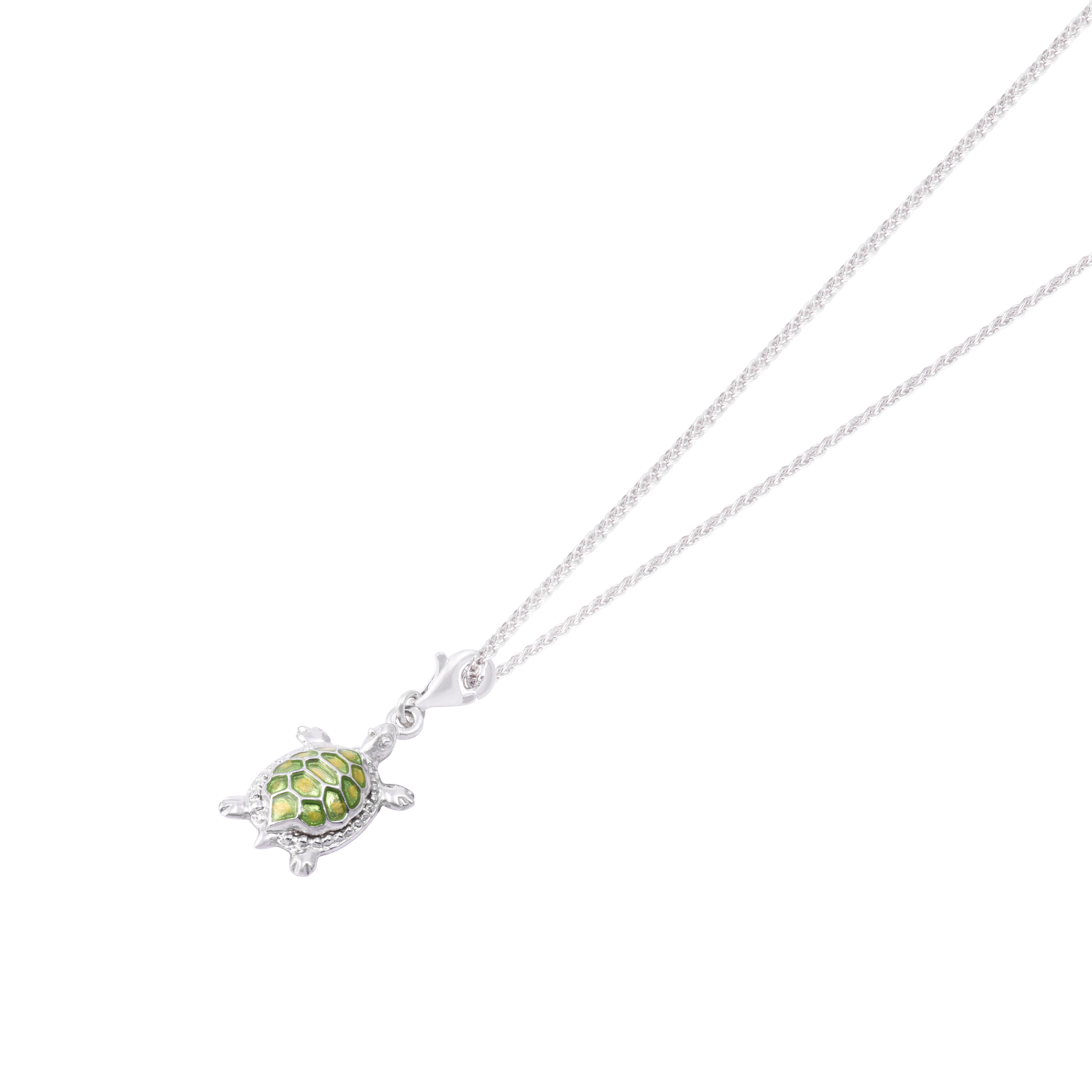 Colgante de Plata Esterlina 925 Tortuga 3