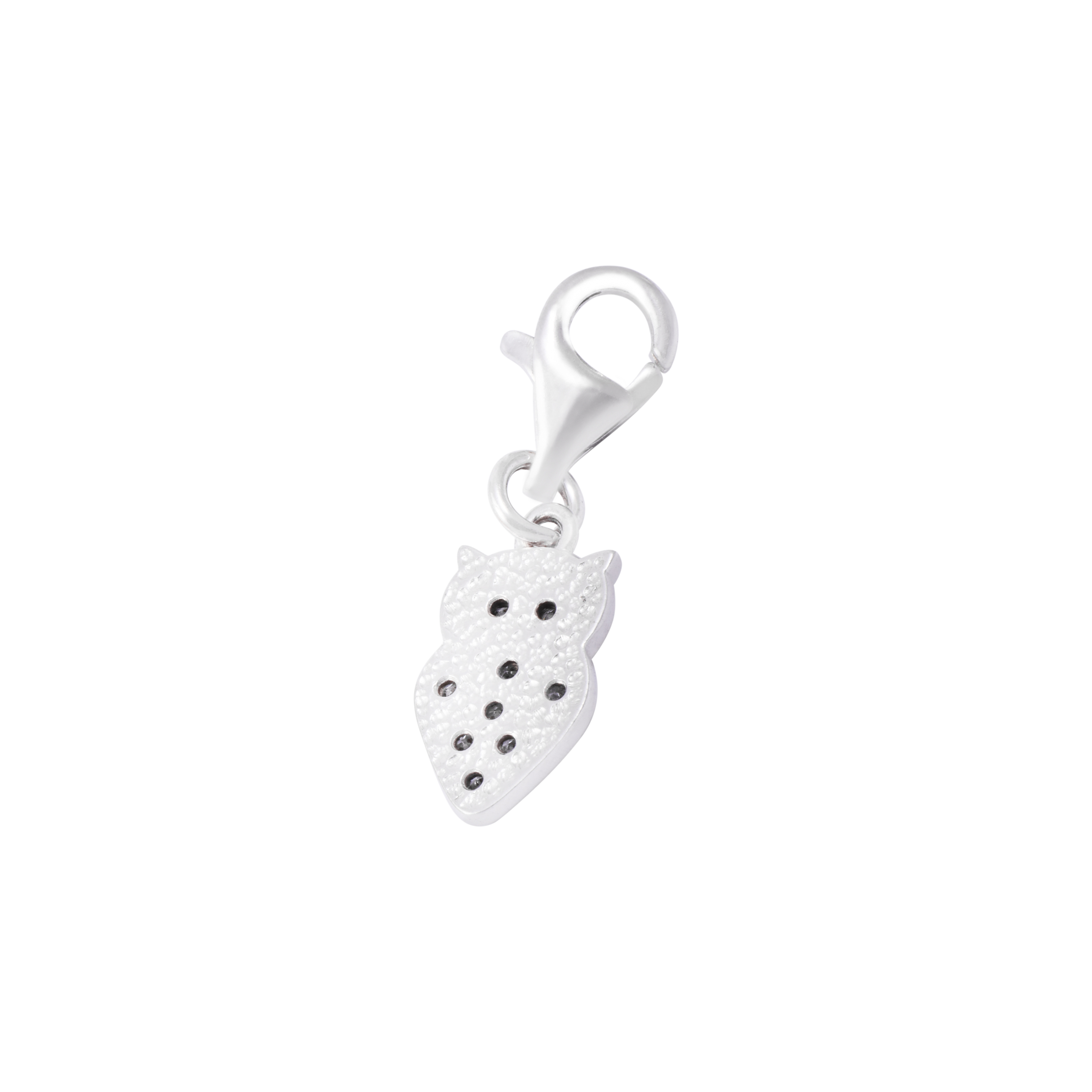 Colgante de Plata Esterlina 925 Búho Circonitas 2
