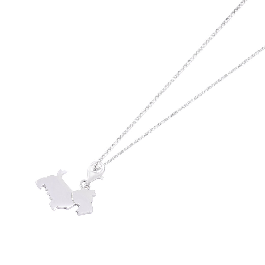 Colgante de Plata Esterlina 925 Perro Escoces 3