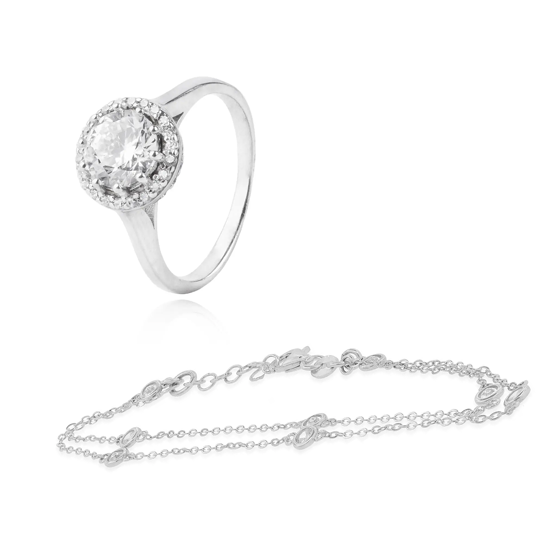 Conjunto Flor y Corazones 1